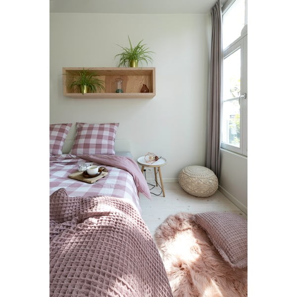 Сиво памучно одеяло , 130 x 170 cm Waffle - Tiseco Home Studio-image-4