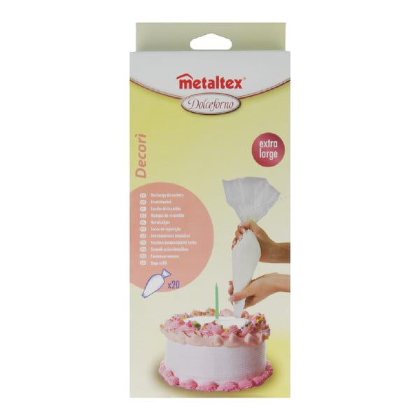 Пластмасова торбичка за декориране 20 бр. – Metaltex-image-3