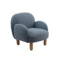 Син детски стол от букле Rocky – Vipack