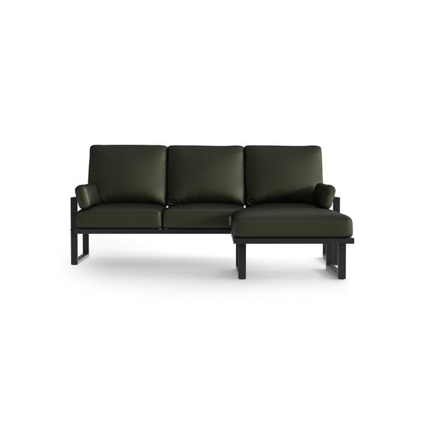 Маслиненозелен ъглов диван с подвижна подложка за крака - Marie Claire Home