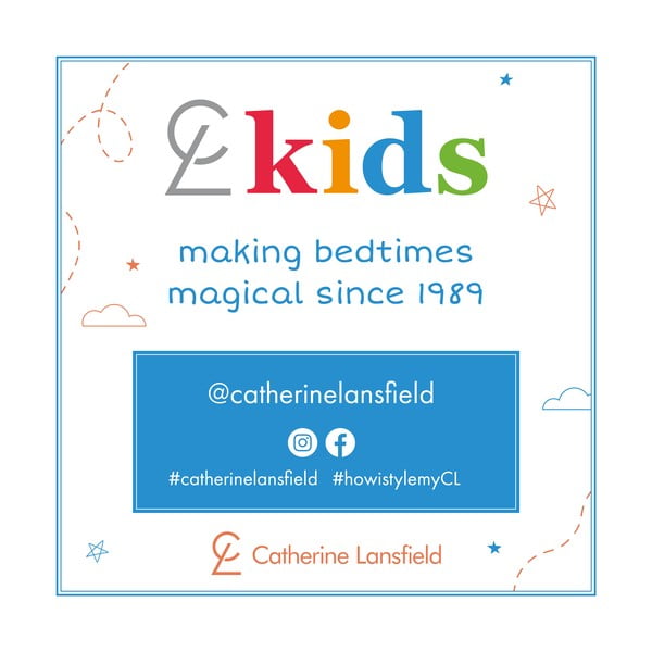 Син-розов еластичен единичен детски чаршаф 90x190 cm Ombre Rainbow Clouds – Catherine Lansfield-image-2