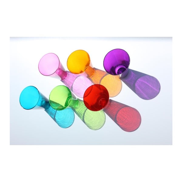 Комплект от 3 лилави ръчно изработени чаши Ponza, 300 ml - Surdic-image-2