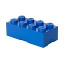 Синя пластмасова детска кутия за съхранение 20x10x7 cm – LEGO®