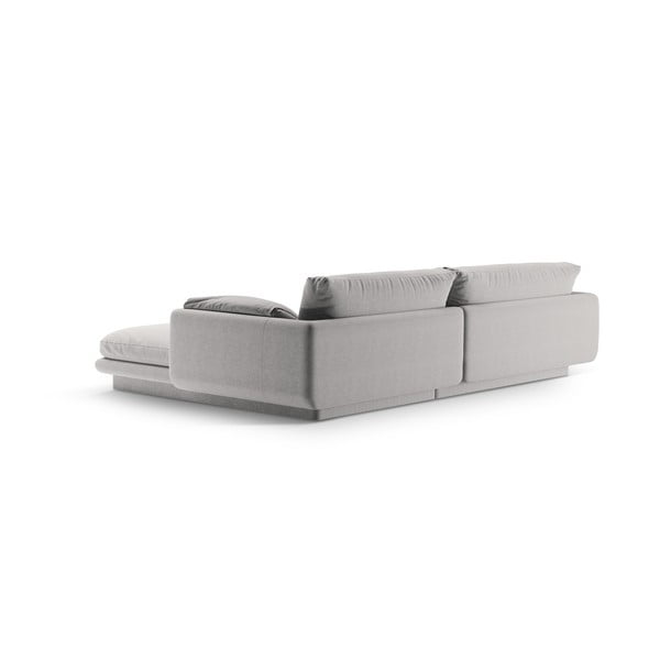 Светлосив ъглов диван (ляв ъгъл) Torino – Micadoni Home-image-3