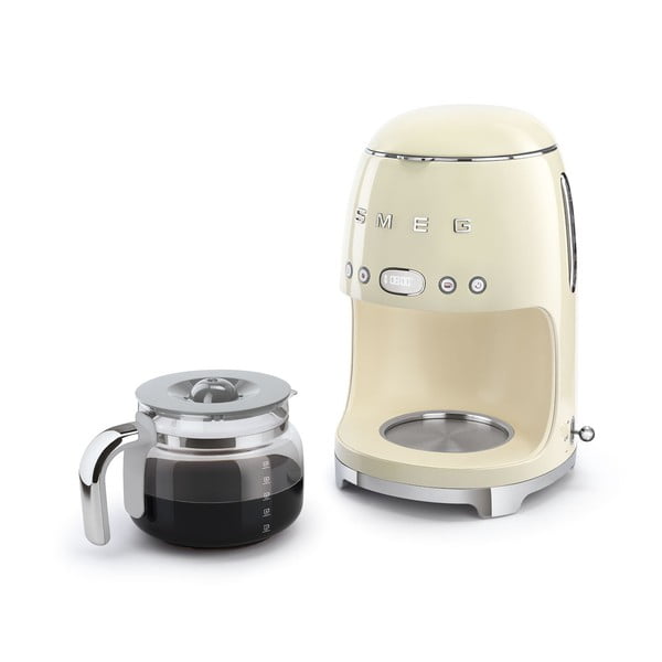 Бежова машина за филтърно кафе 50's Retro Style - SMEG-image-2