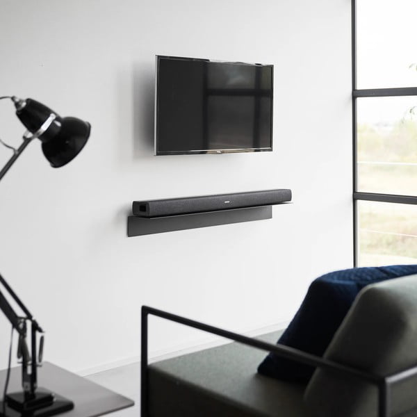 Черен метален стенен рафт 90 cm – YAMAZAKI-image-1