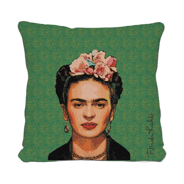 Зелена възглавница , 45 x 45 cm Frida - Madre Selva