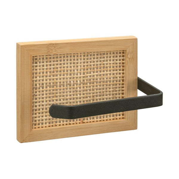 Бамбукова поставка за тоалетна хартия Allegre - Wenko-image-4