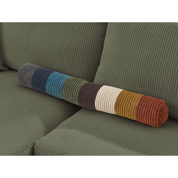 Светлозелен модул за диван от велур, десен ъгъл Nihad modular - Bobochic Paris-image-3