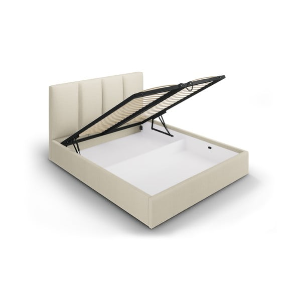 Бежово двойно легло , 160 x 200 cm Juniper - Mazzini Beds-image-3