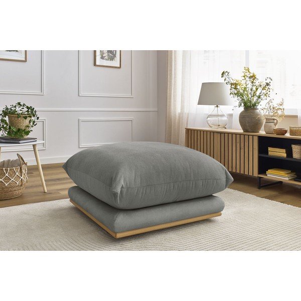 Сива табуретка Ernest – Bobochic Paris-image-1