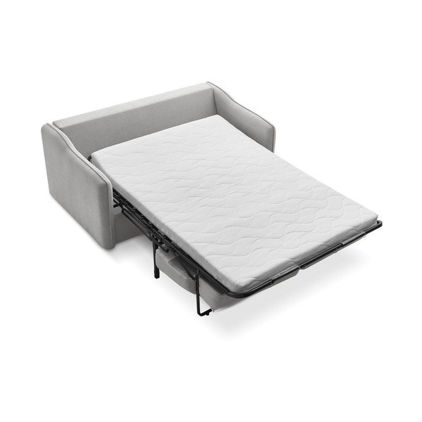 Светлосив диван за ежедневно спане/сгъваем 178 cm Lenny – Bobochic Paris-image-4