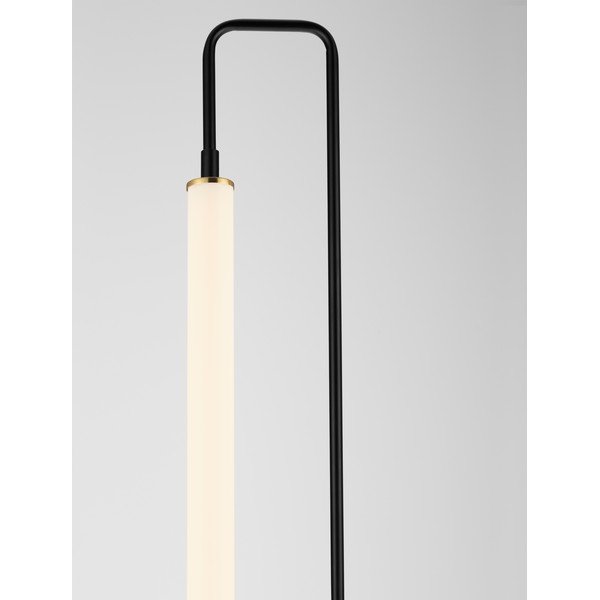Бяла/матово черно метална LED подова лампа (височина 150 cm) Wetro – Nova Luce-image-2