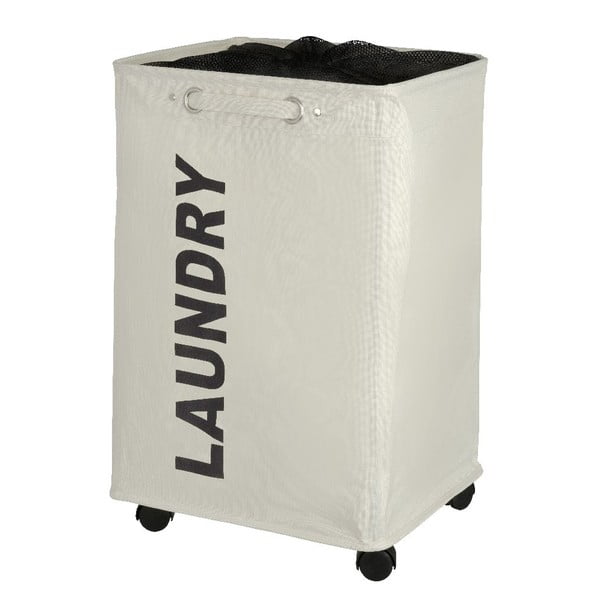 Бежов кош за пране Quadro, 79,2 л - Wenko-image-4