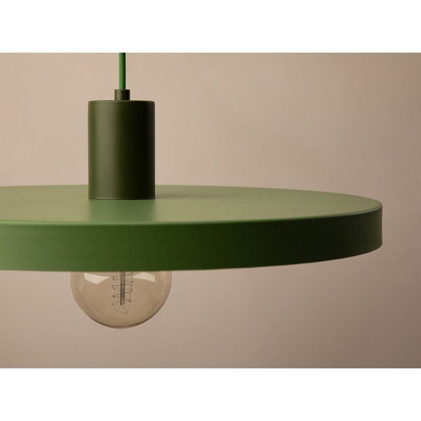 Зелено метално висящо осветително тяло ø 40 cm Ori – Micadoni -image-2
