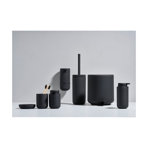 Черен стенен диспенсър за сапун от фаянс 450 ml Ume - Zone-image-3