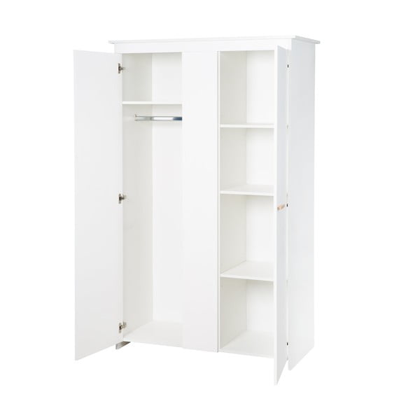 Бял детски гардероб 119x190x52 cm Anton – Roba-image-4