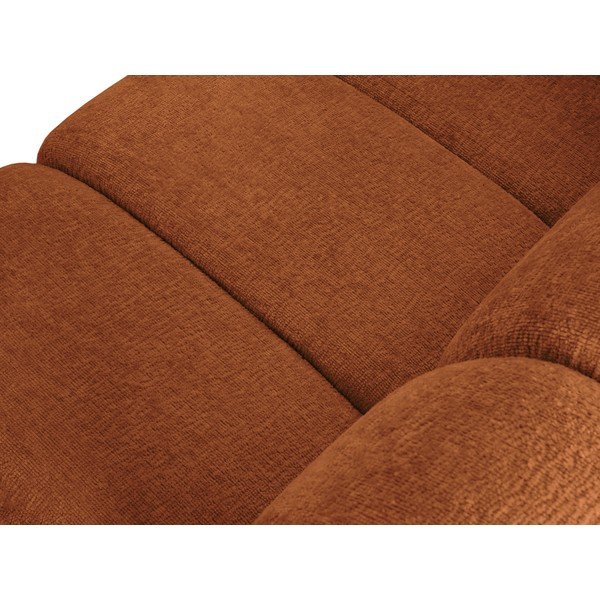 Ъглов диван в меден цвят (ляв ъгъл) Lupine - Micadoni Home-image-1
