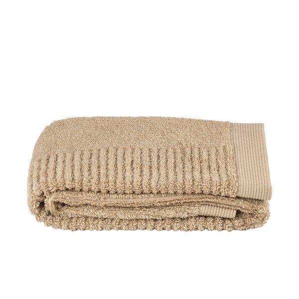 Бежова памучна кърпа от тери 50x100 cm Classic – Zone