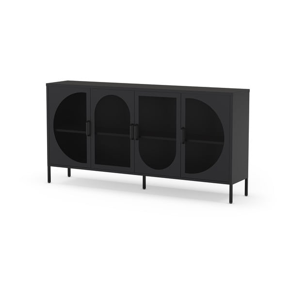 Черен скрин 160x90 cm Tayra – Marckeric-image-3