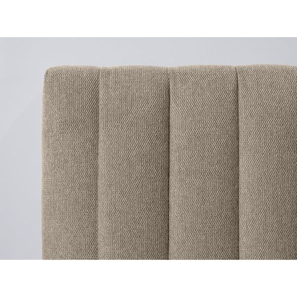 Бежово/натурално двойно легло с решетка 180x200 cm Oceane - Bobochic Paris-image-4