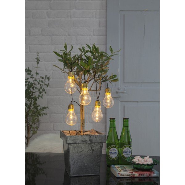 Бяла LED светлинна верига, дължина 1 м Glow - Star Trading-image-4