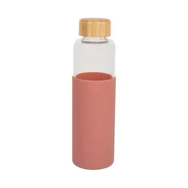 Розова стъклена бутилка 540 ml Colorada - Sema