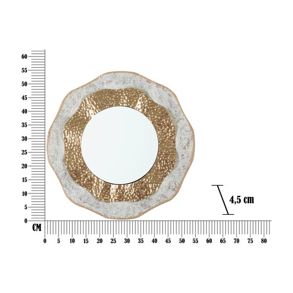 Стенно огледало ø 54,5 cm Shai – Mauro Ferretti-image-2