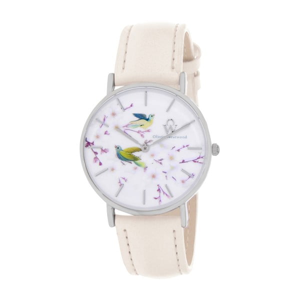 Dámské hodinky s řemínkem v bílé barvě Olivia Westwood Rosanna