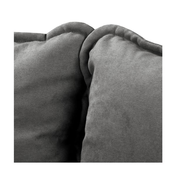 Тъмносив диван 193 cm Beata - Ropez-image-1