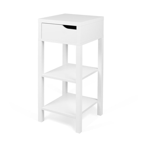 Bílý příruční stolek  TemaHome Basic-image-2