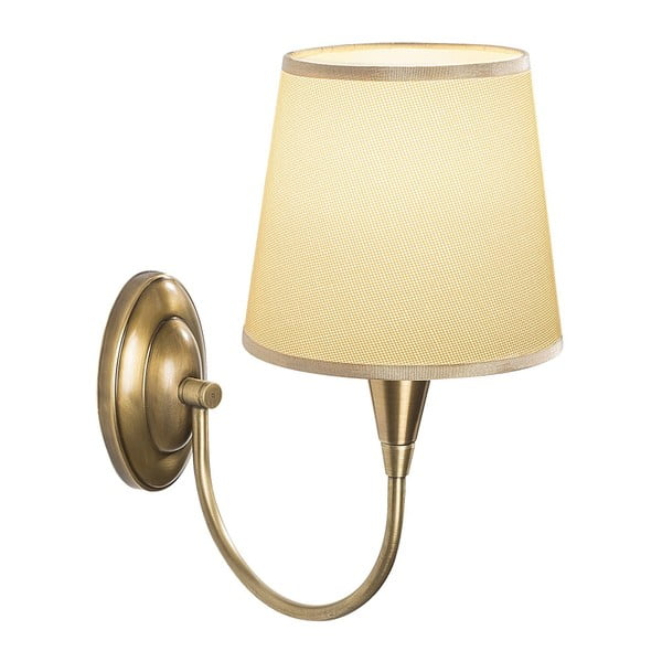 Бежова/ в златист цвят стенна лампа Patrick – Opviq lights-image-4