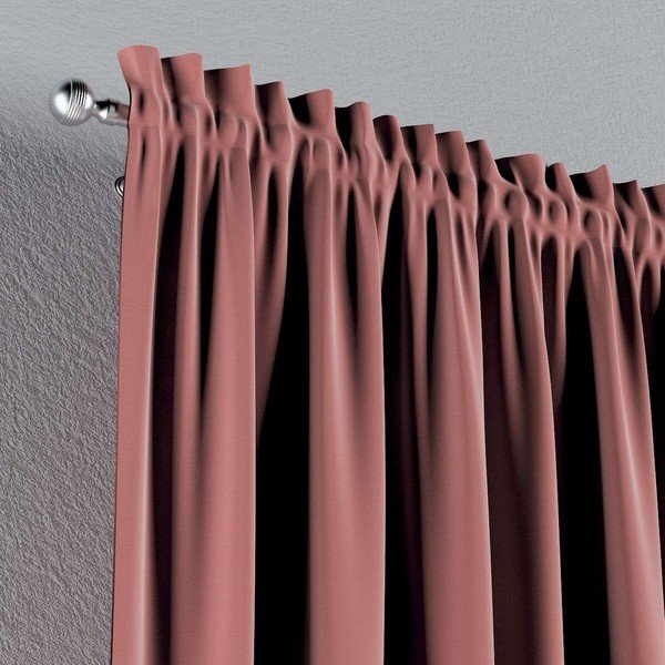 Розова завеса 260x130 cm Posh Velvet - Yellow Tipi-image-3