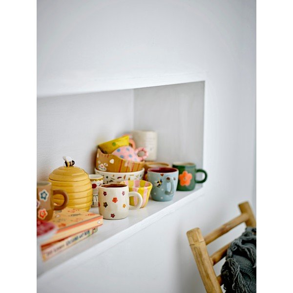 Бежова глинена детска чаша 130 ml Addy – Bloomingville Mini-image-2