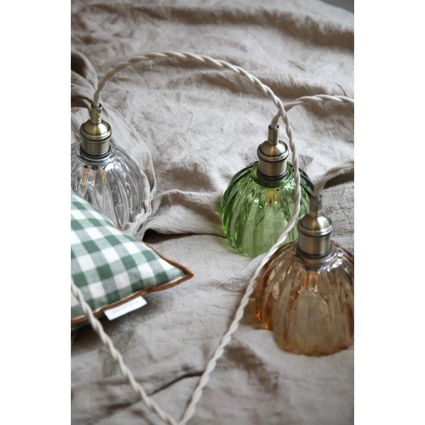 Метално висящо осветително тяло в кехлибарен цвят със стъклен абажур ø 13 cm Gota – Markslöjd-image-2