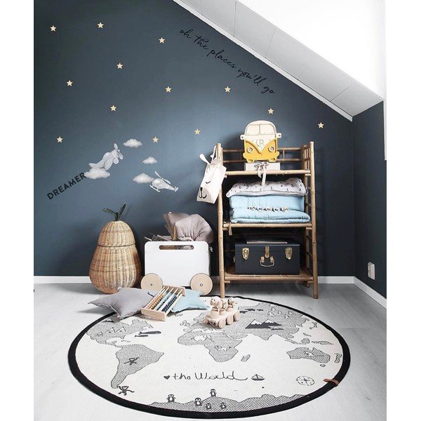 Оранжева настолна лампа от борова дървесина, височина 29 cm Van - Little Lights-image-2