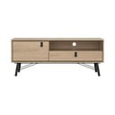 Маса за телевизор от дъбов декор  в естествен цвят 150x60x40 cm Ry – Tvilum