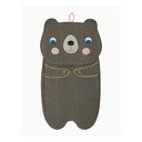 Кафяв текстилен висящ органайзер Darling Bear – OYOY Mini