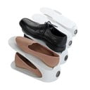 Бяла стойка за 4 чифта обувки Smart - Wenko