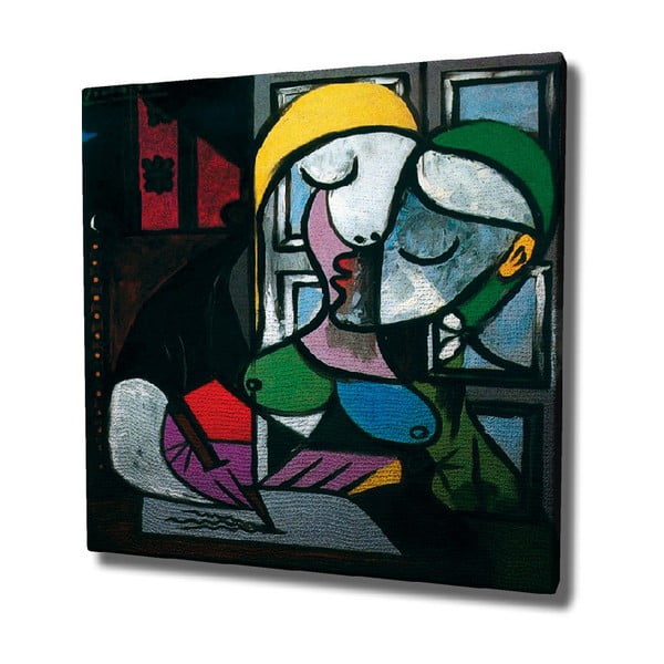 Стенопис върху платно Пикасо, 45 x 45 cm - Wallity