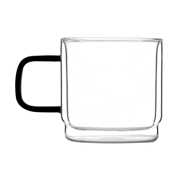 Комплект от 2 чаши с двойна стена , 320 ml Carbon - Vialli Design-image-2