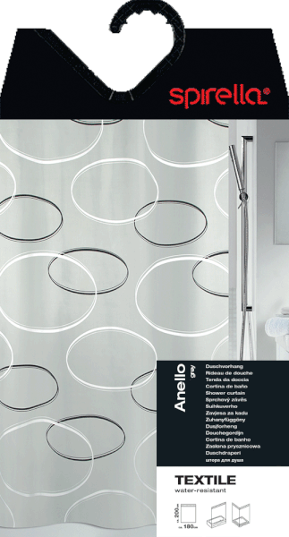 Завеса за душ 180x200 cm Anello – Spirella-image-3