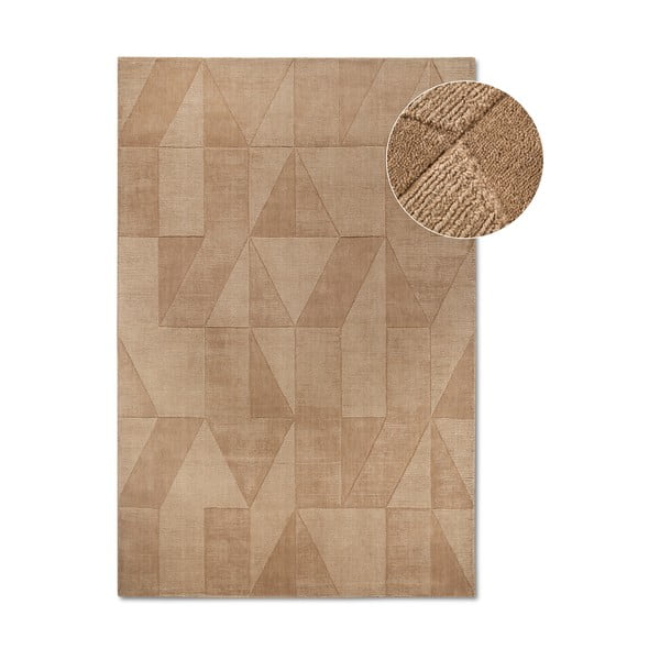 Бежов ръчно изработен вълнен килим 160x230 cm Ursule – Villeroy&Boch