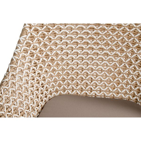 Кафяв градински стол Delphine - Hartman-image-1