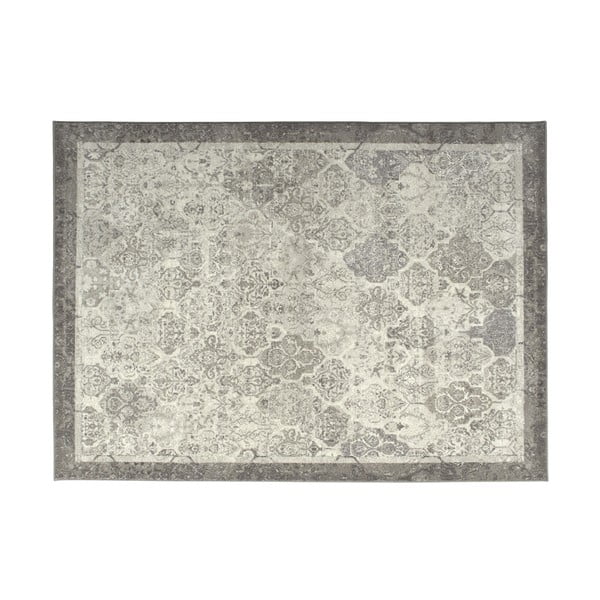 Сив вълнен килим Glam, 240 x 340 cm - Kooko Home