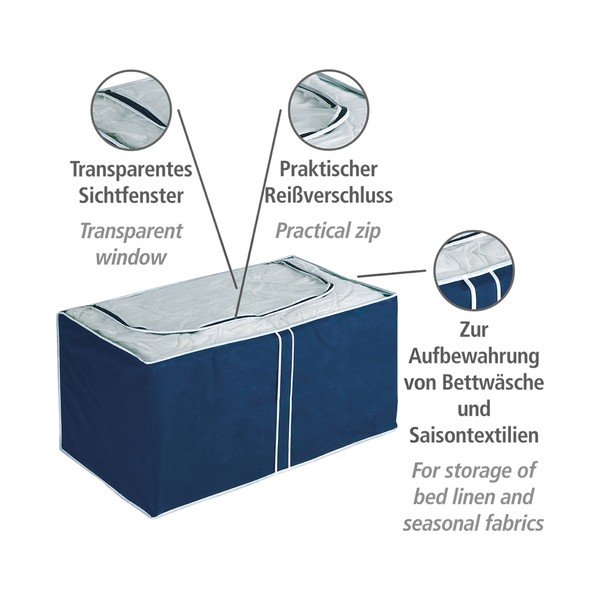 Синя кутия за съхранение Ocean, 48 x 53 cm Jumbo - Wenko-image-2
