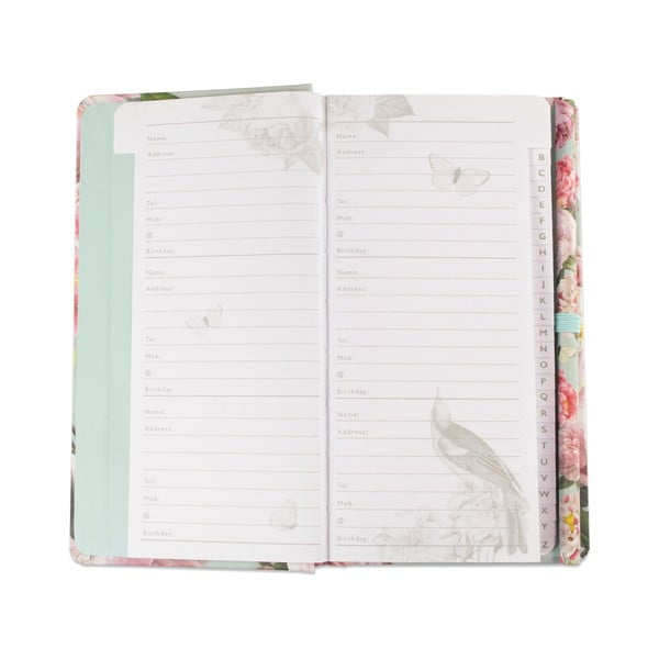 Adresář s tužkou Botanique by Portico Designs, 192 stránek-image-2