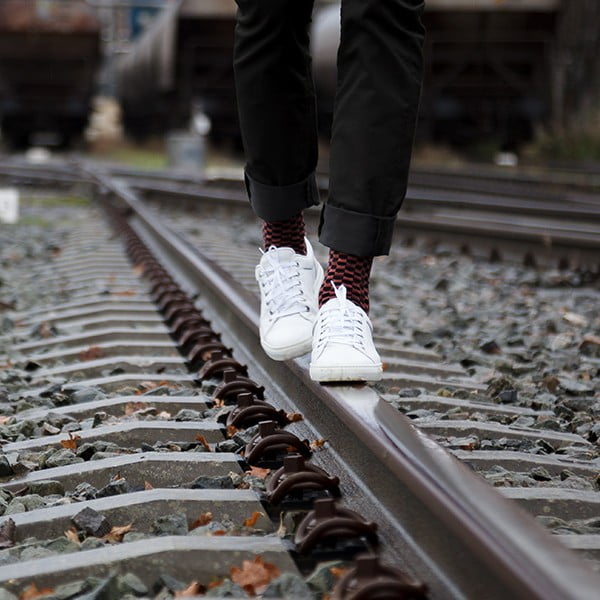 Ponožky Qnoop On the Dot Grey, vel. 35-38-image-4