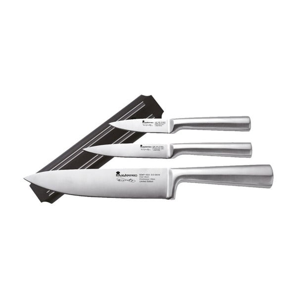 Комплект от 3 ножа от неръждаема стомана Resa - Bergner