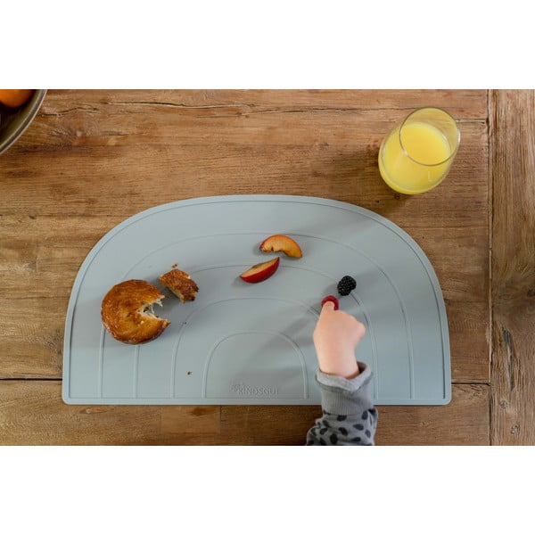 Синя силиконова подложка Rainbow, 47 x 26 cm - Kindsgut-image-4